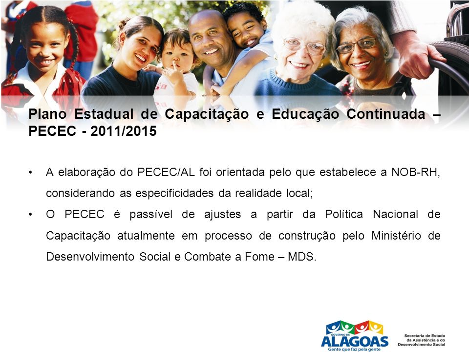Plano Estadual de Capacitação e Educação Continuada – PECEC /2015