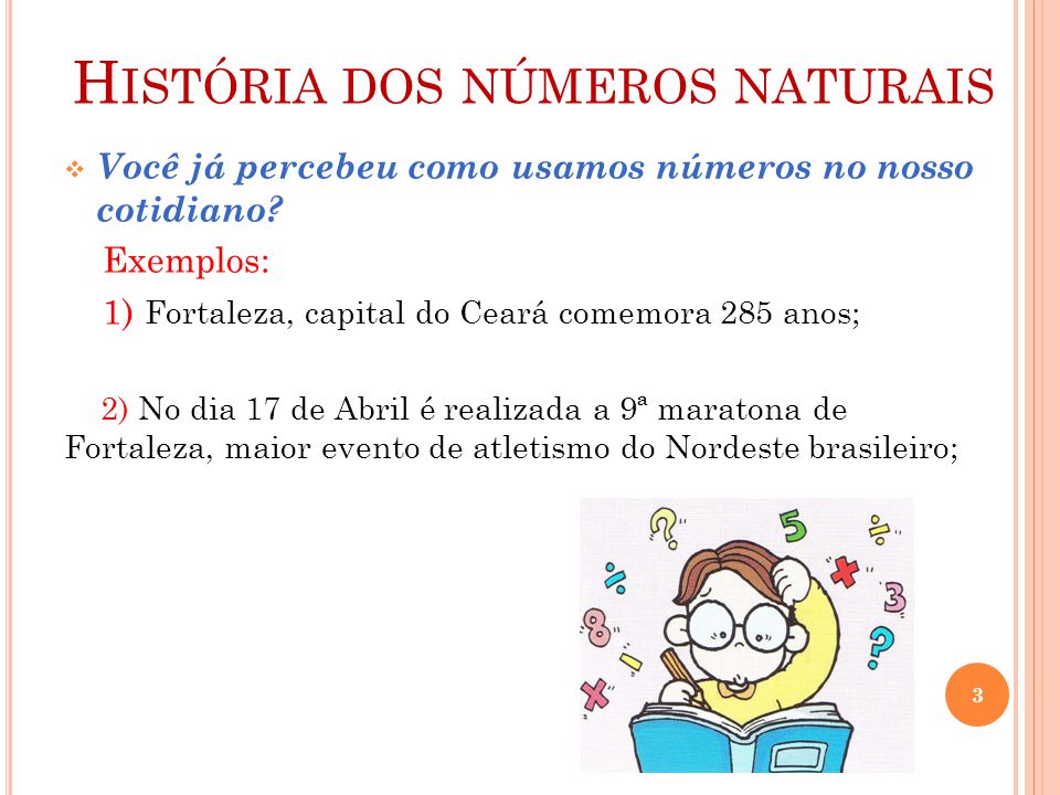 História dos números naturais