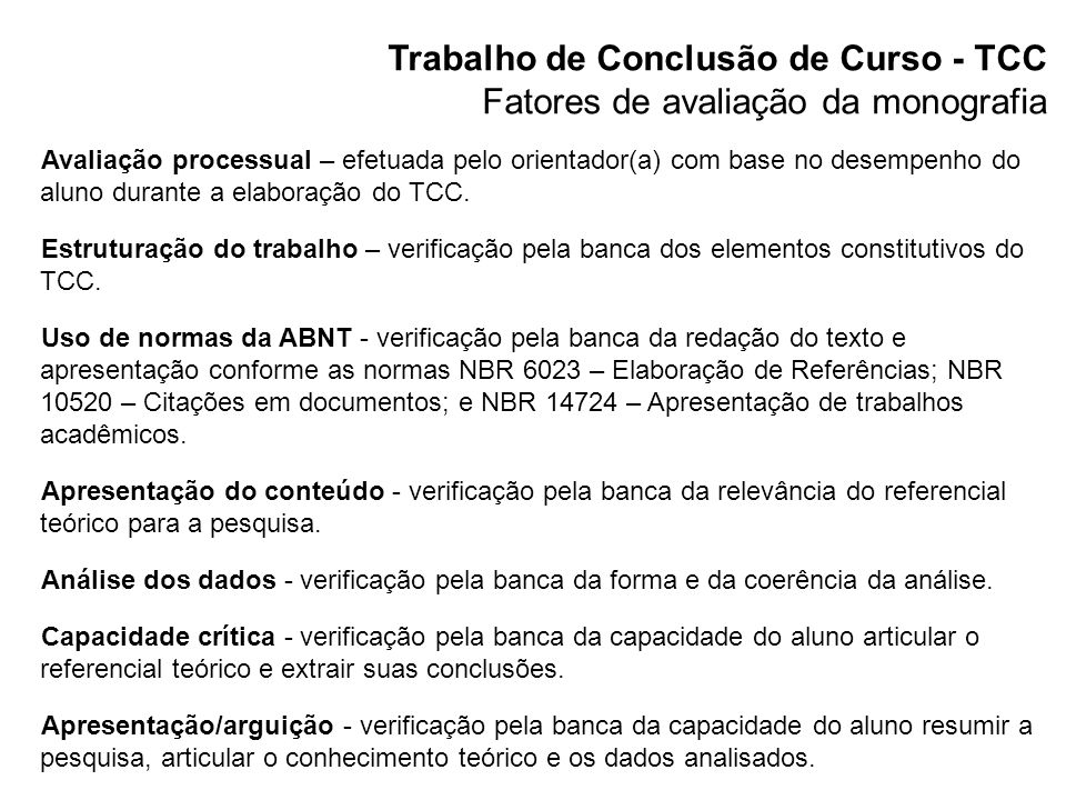 Como Fazer Resumo De Tcc Com Análise De Dados Exemplos