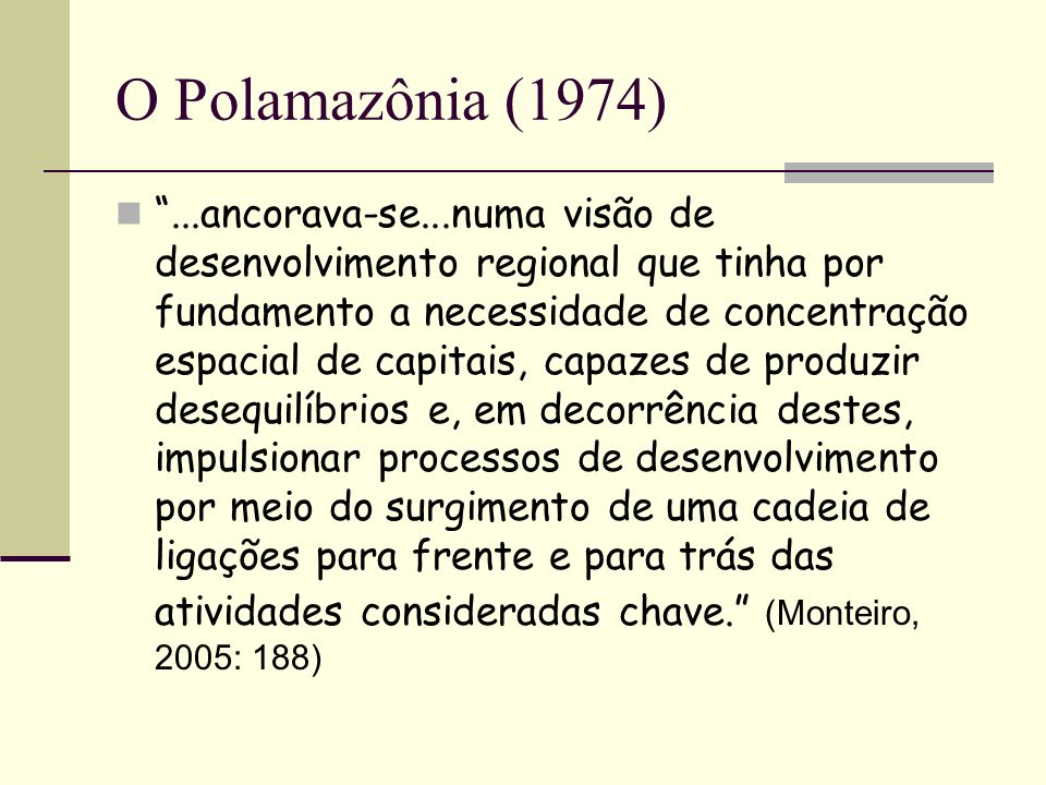O Polamazônia (1974)