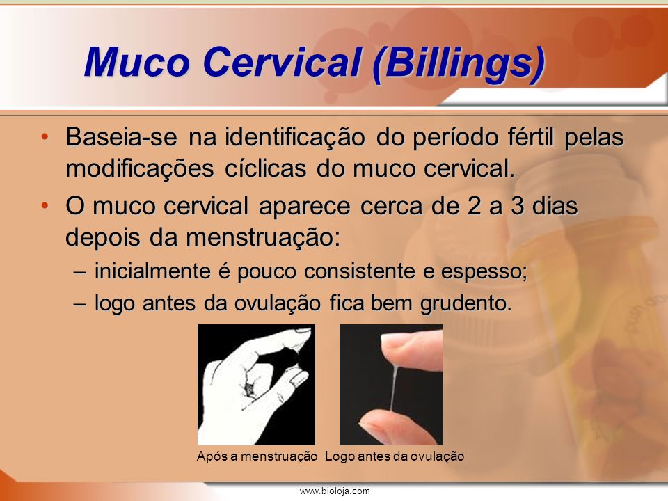 Muco Cervical (Billings)
