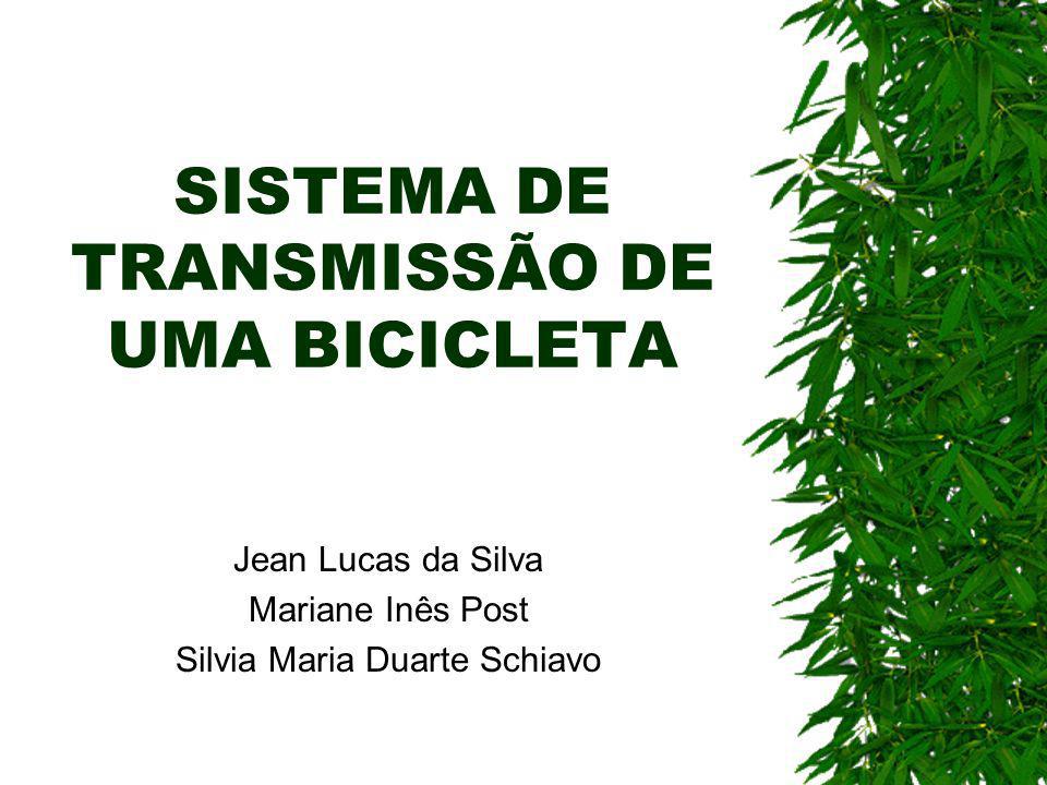 SISTEMA DE TRANSMISSÃO DE UMA BICICLETA