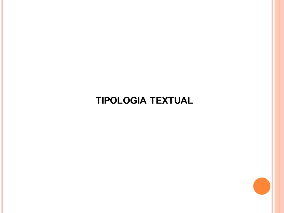 TIPOLOGIA TEXTUAL