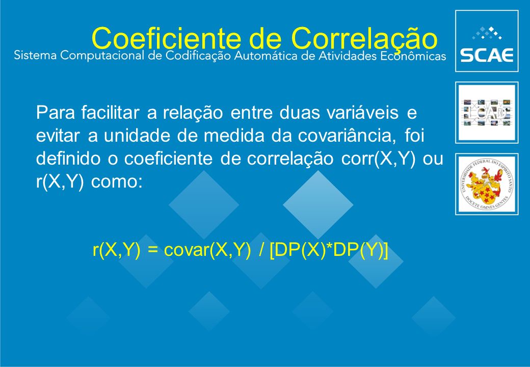 Coeficiente de Correlação