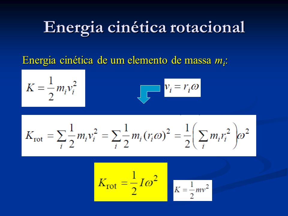 Energia cinética rotacional