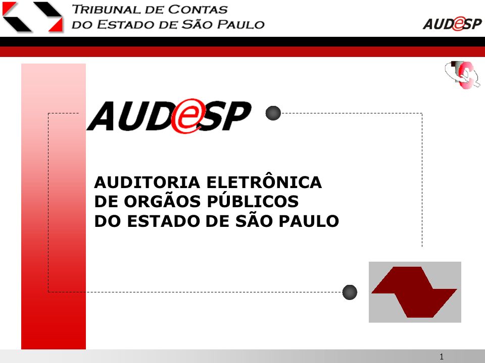 AUDITORIA ELETRÔNICA DE ORGÃOS PÚBLICOS DO ESTADO DE SÃO PAULO
