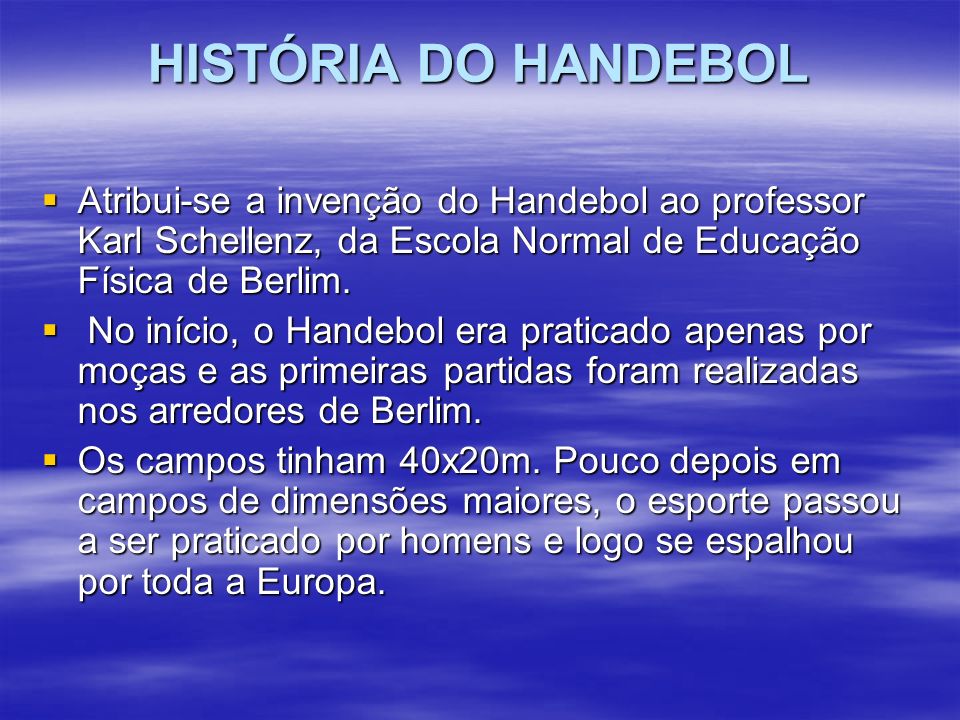 Handebol - História e regras - InfoEscola