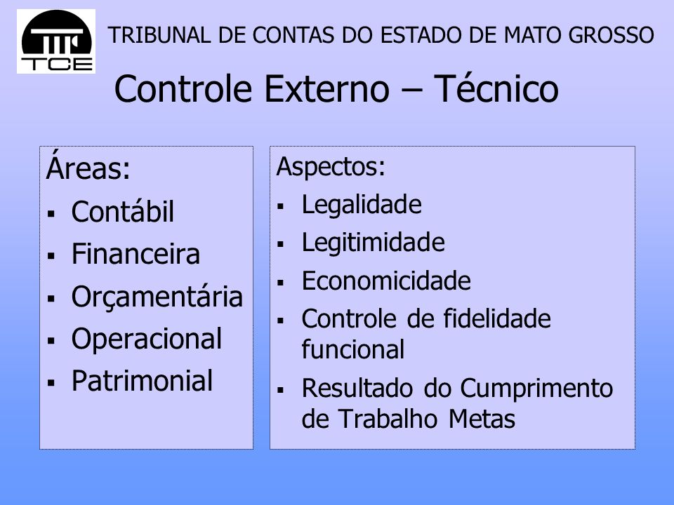 Controle Externo – Técnico
