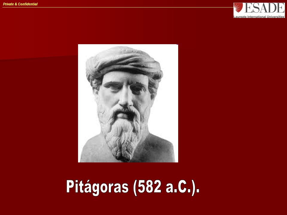 Pitágoras (582 a.C.).