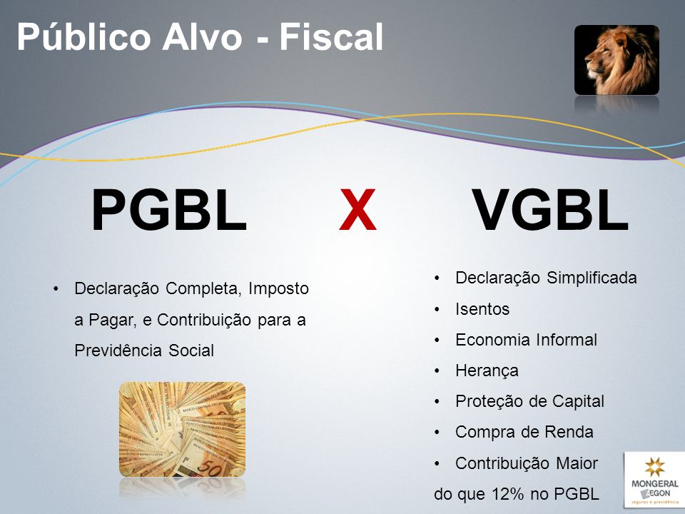 PGBL X VGBL Público Alvo - Fiscal Declaração Simplificada