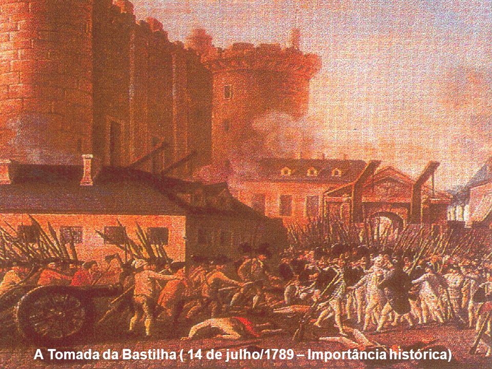 A Tomada da Bastilha ( 14 de julho/1789 – Importância histórica)