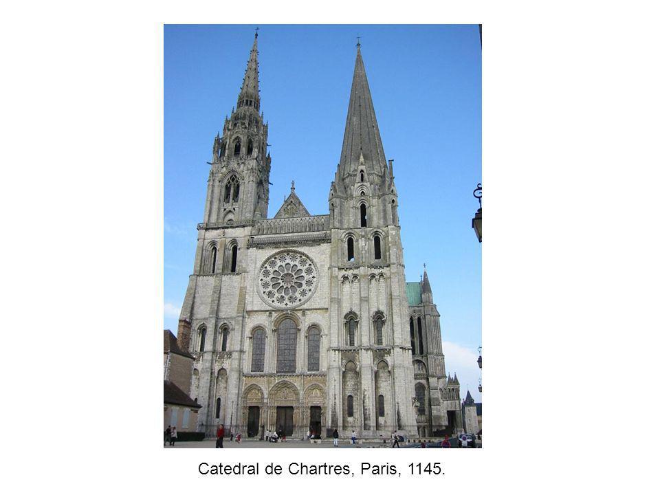 Catedral de Chartres, Paris, 1145.