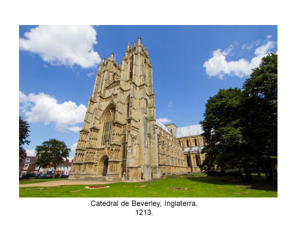 Catedral de Beverley, Inglaterra, 1213.