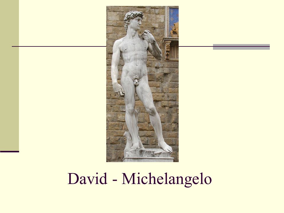 David - Michelangelo