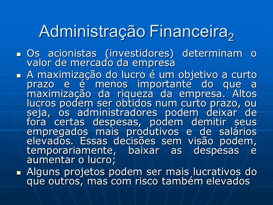 Administração Financeira2