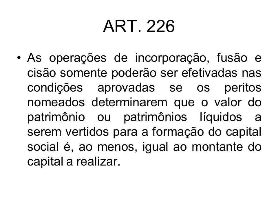 ART. 226