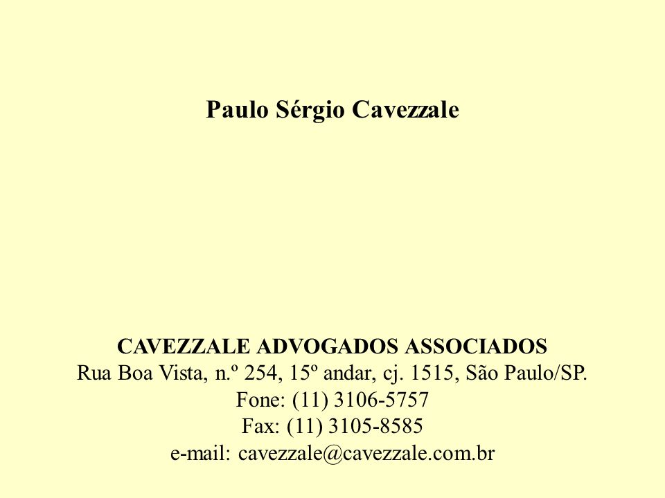 Paulo Sérgio Cavezzale