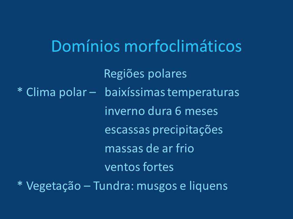 Domínios morfoclimáticos
