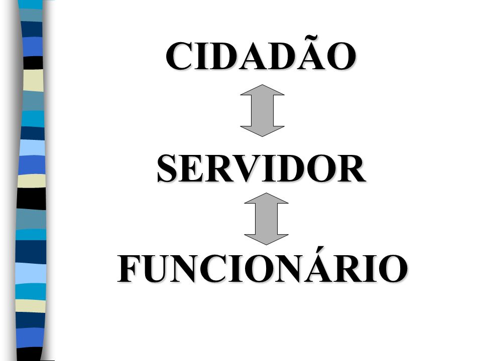 CIDADÃO SERVIDOR FUNCIONÁRIO