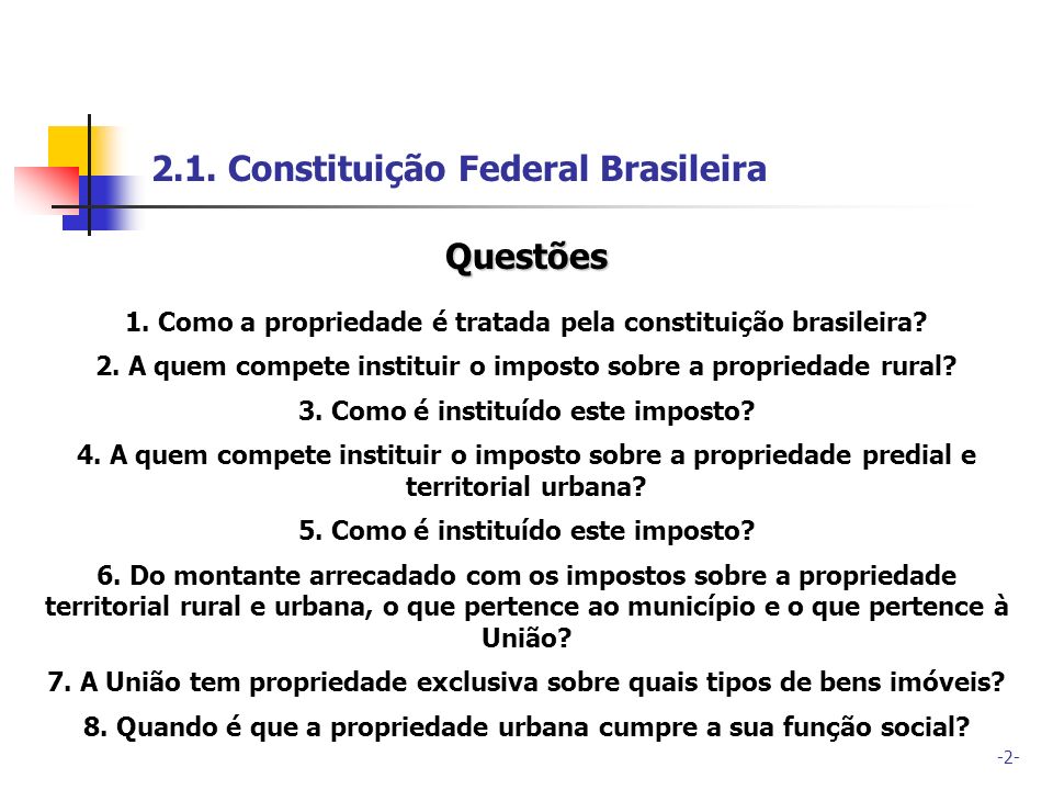 2.1. Constituição Federal Brasileira