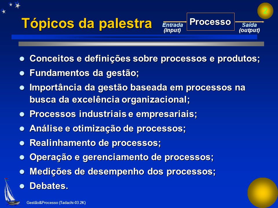 Gestão baseada em processos