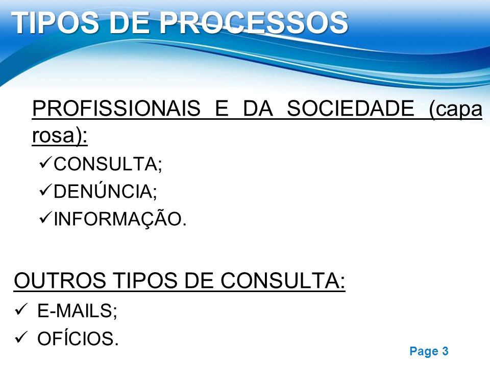 TIPOS DE PROCESSOS PROFISSIONAIS E DA SOCIEDADE (capa rosa):