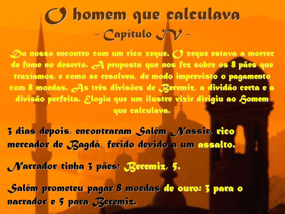 O homem que calculava” é o enredo do nosso papo