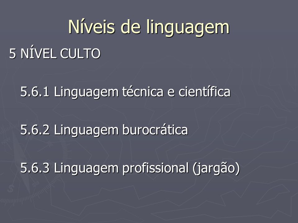 Níveis de linguagem: variações linguísticas - ppt video online carregar