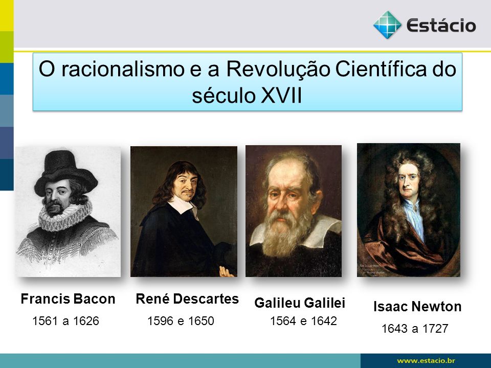O racionalismo e a Revolução Científica do século XVII