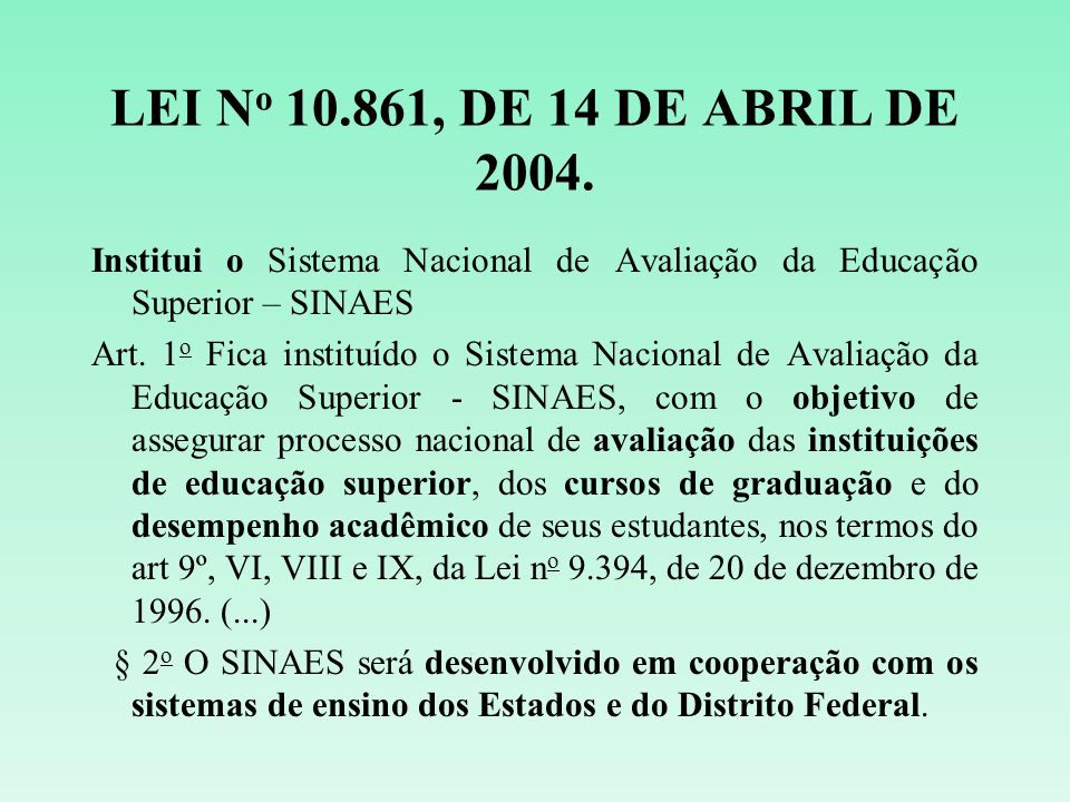 LEI No , DE 14 DE ABRIL DE 2004.