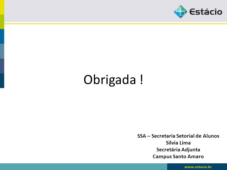SSA – Secretaria Setorial de Alunos