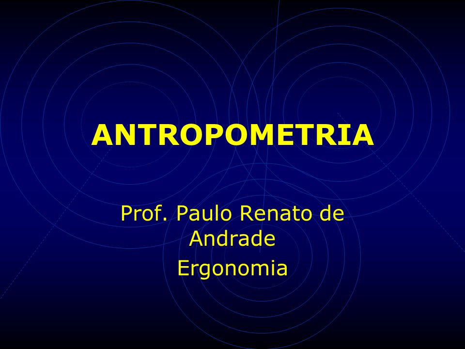 Prof. Paulo Renato de Andrade Ergonomia