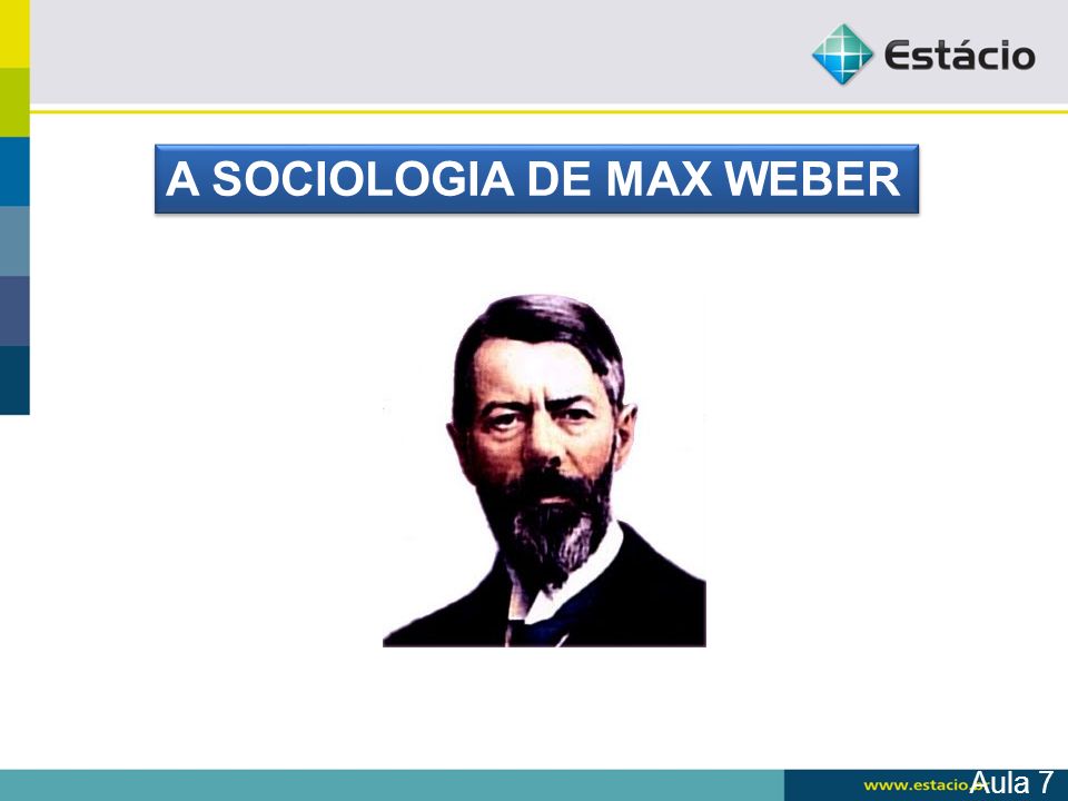A SOCIOLOGIA DE MAX WEBER