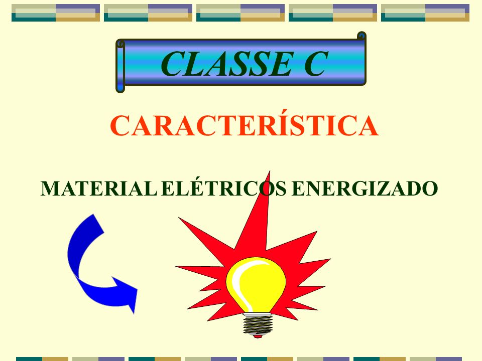 MATERIAL ELÉTRICOS ENERGIZADO