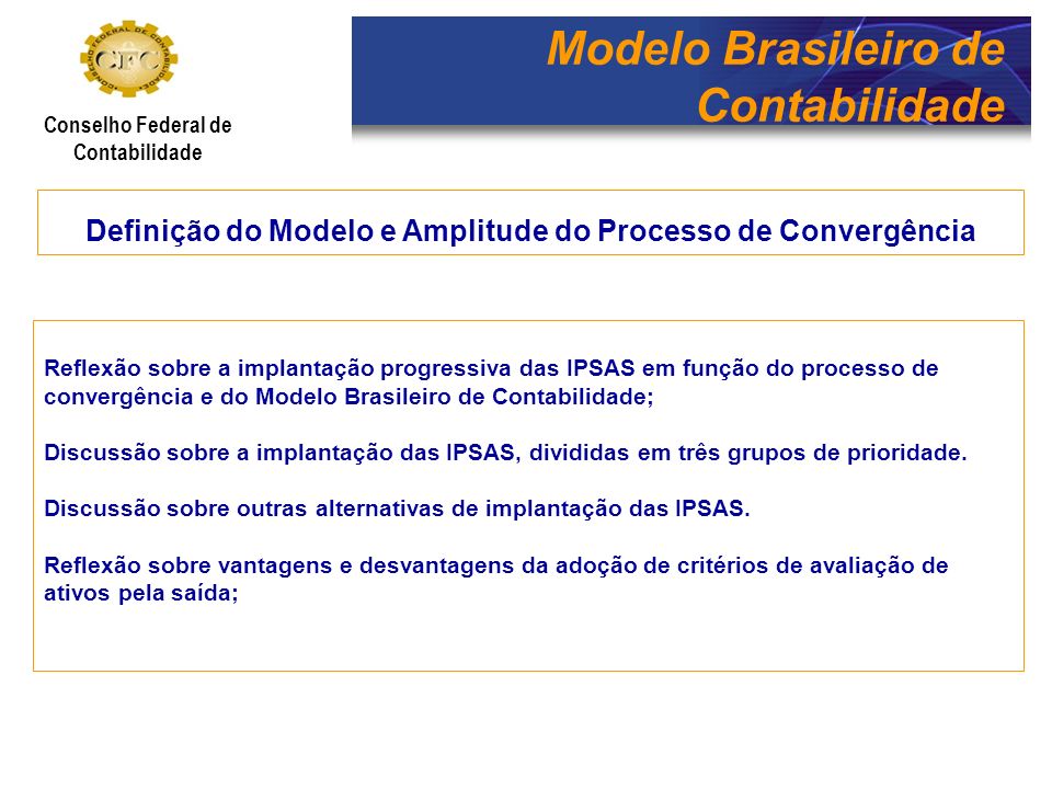 Modelo Brasileiro de Contabilidade