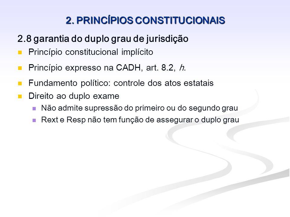 2. PRINCÍPIOS CONSTITUCIONAIS