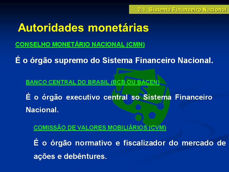 Autoridades monetárias