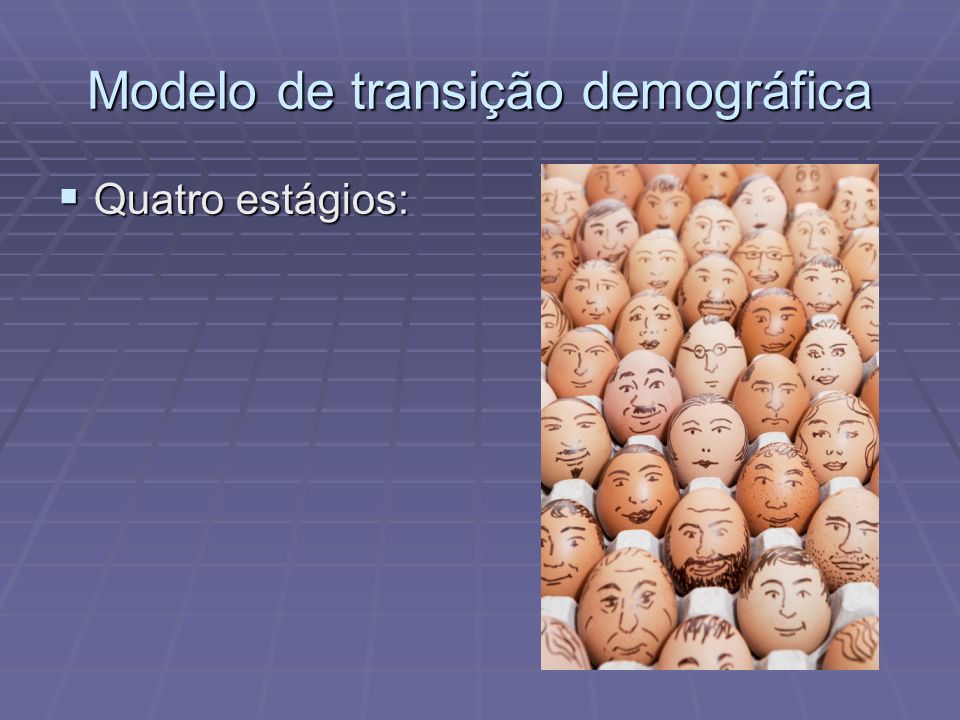 Modelo de transição demográfica