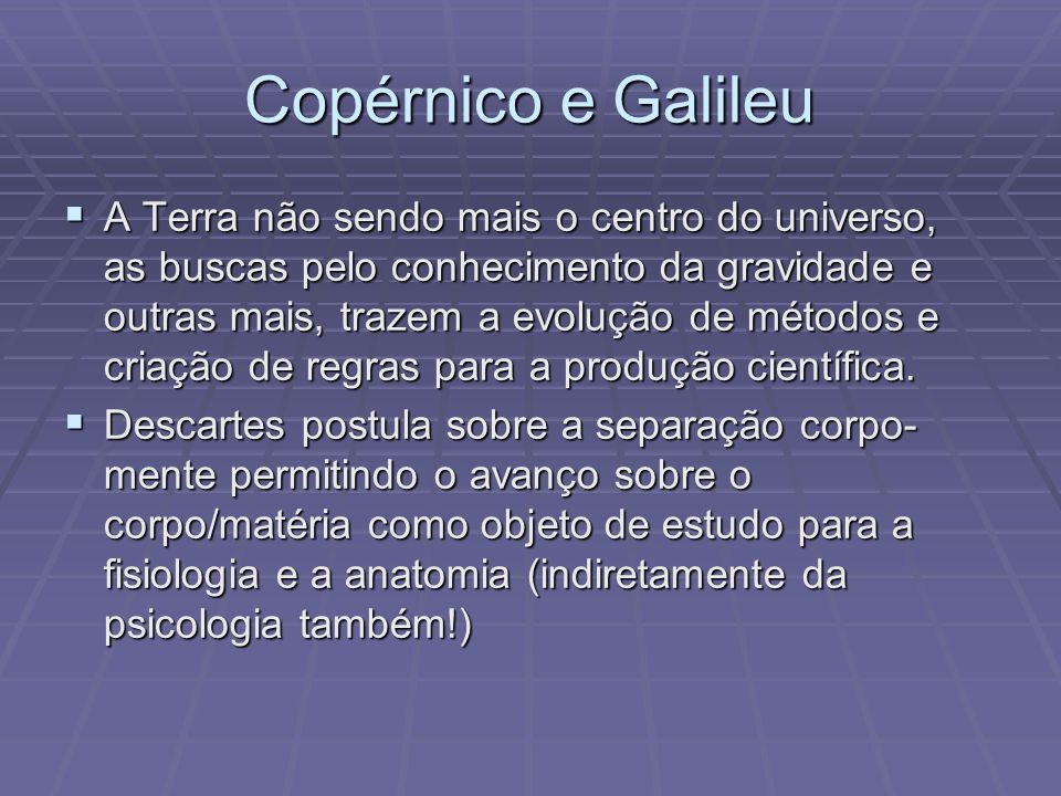 Copérnico e Galileu