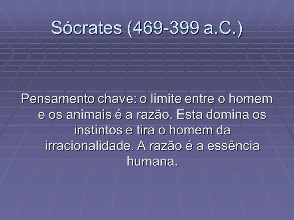 Sócrates ( a.C.)