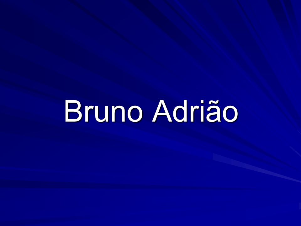 Bruno Adrião