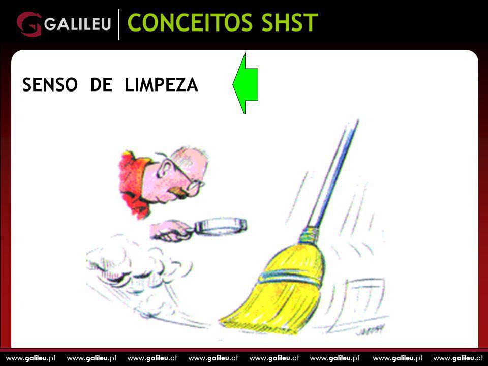 CONCEITOS SHST SENSO DE LIMPEZA