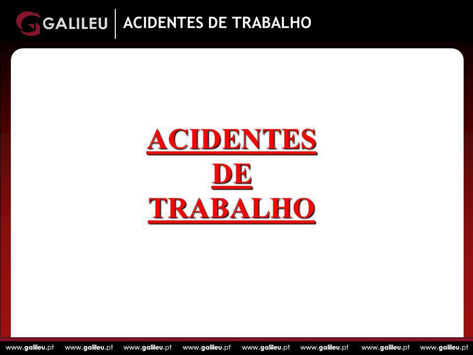 ACIDENTES DE TRABALHO ACIDENTES DE TRABALHO