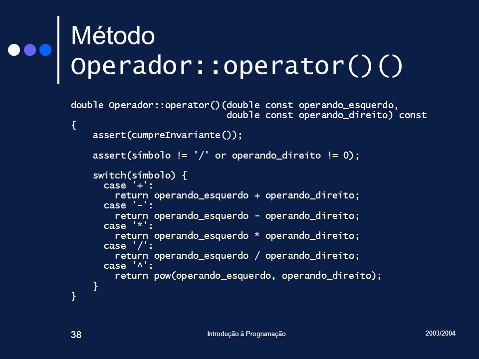 Método Operador::operator()()
