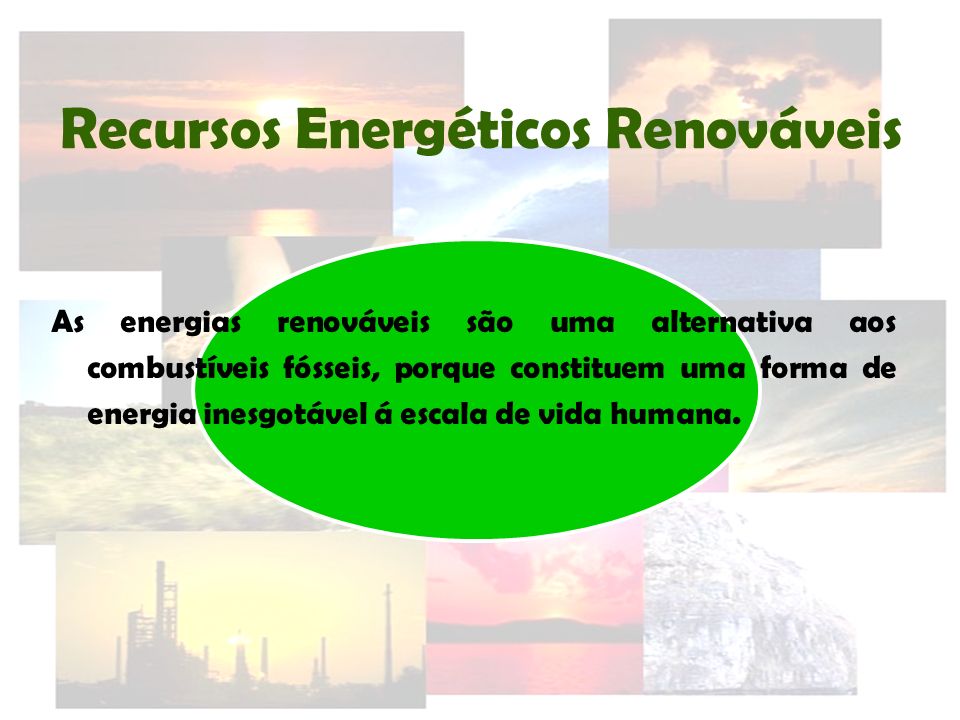 Recursos Energéticos Renováveis
