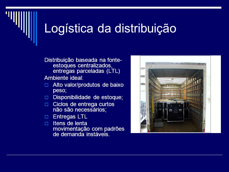 Logística da distribuição