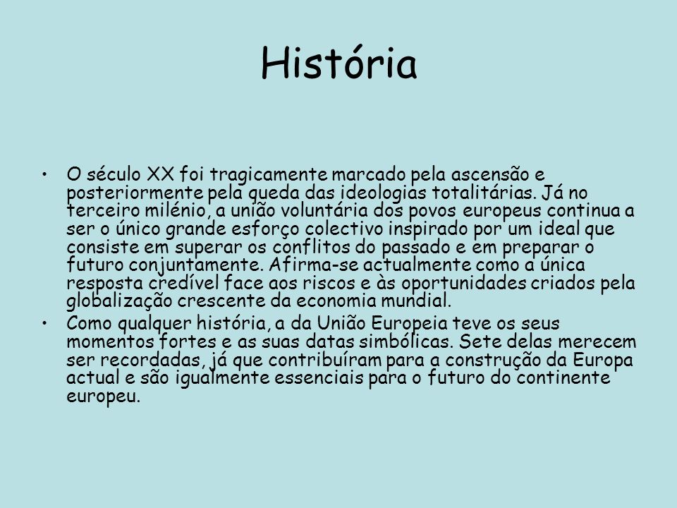 História