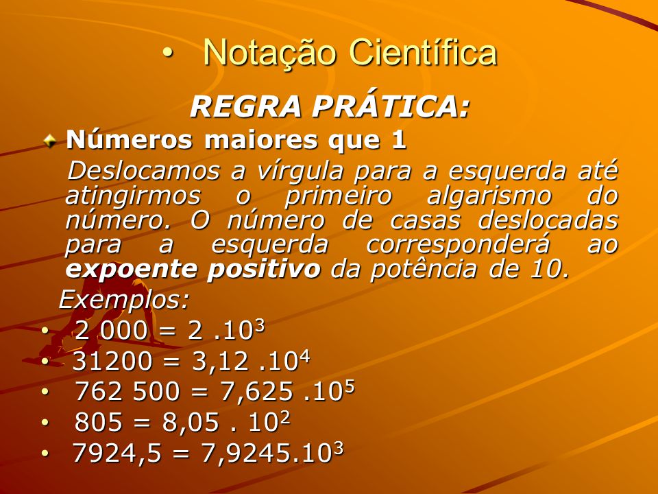 Regras de Notação Científica