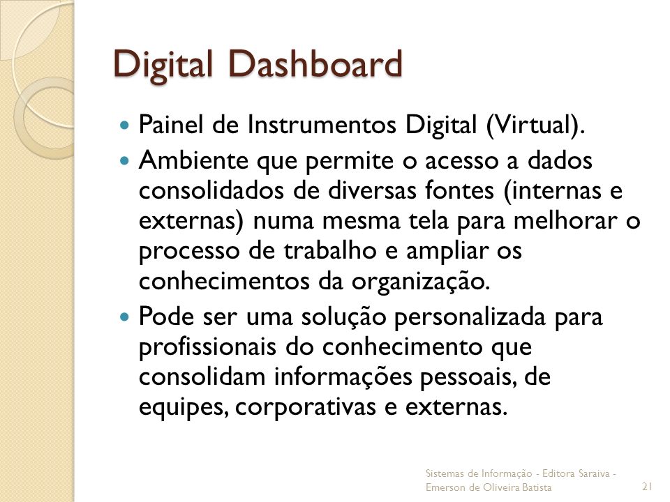 Digital Dashboard Painel de Instrumentos Digital (Virtual).