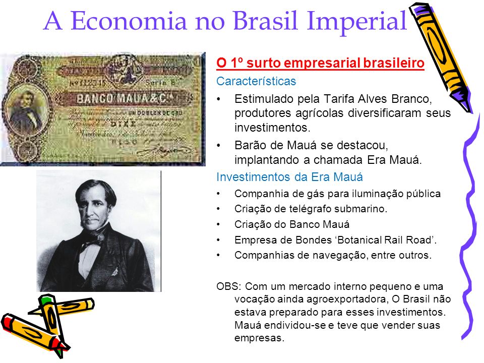 A Economia no Brasil Imperial